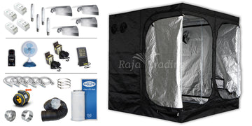 Mammoth Classic 200+ Grow Tent Complete 4x600 Watt HPS Set 200x200x200 cm