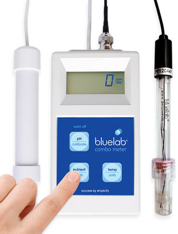 Bluelab Combo Meter pH EC Temperature 3-in-1 Portable