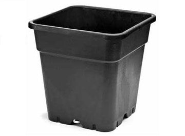 Fertraso Grow Pot Square 25 Liter 33x33 cm Schwarz