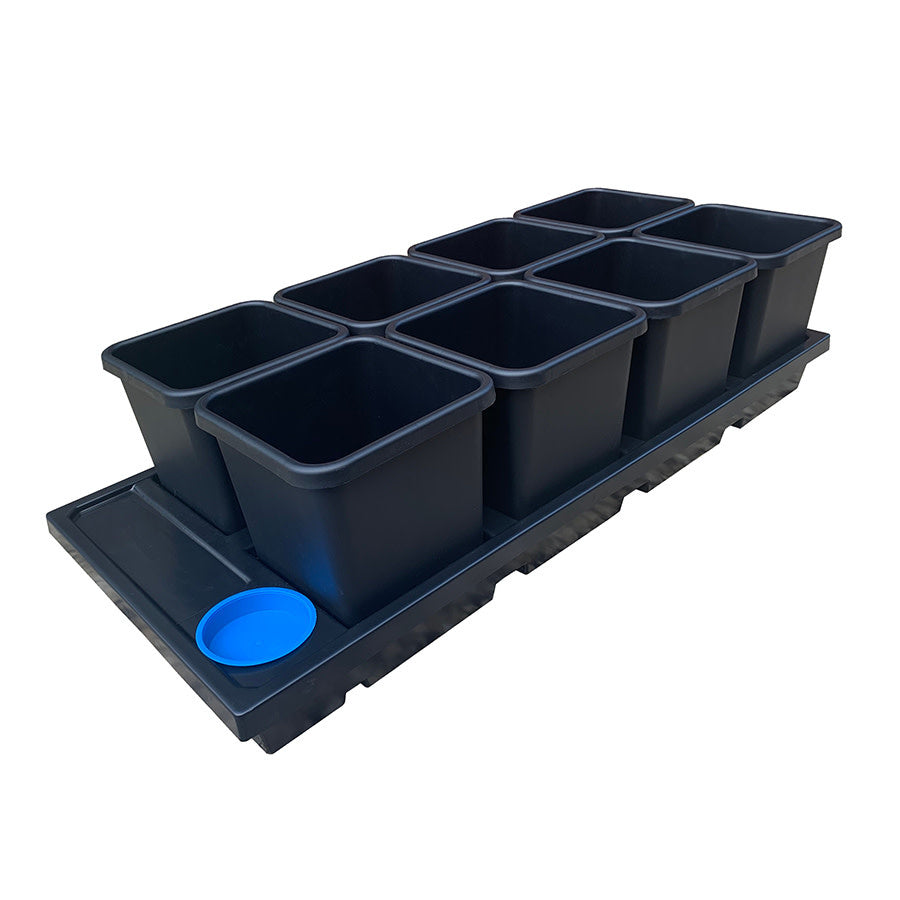 AutoPot Auto 8 Töpfe 15 Liter Tablett Wassersystem 120x53 cm