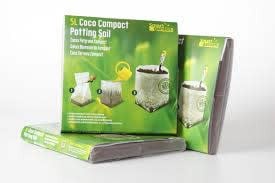 Coconut Potting Soil Compact 5 Liters