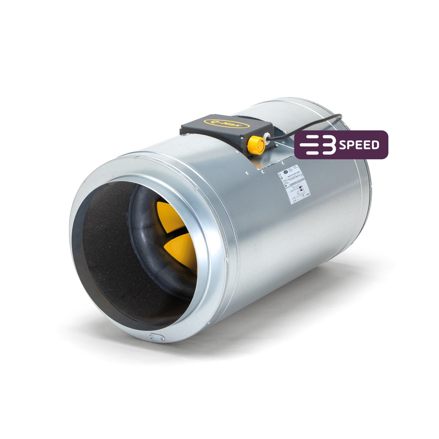 Can Fan Q-Max AC 315/3015 3-Gang-Röhrenventilator