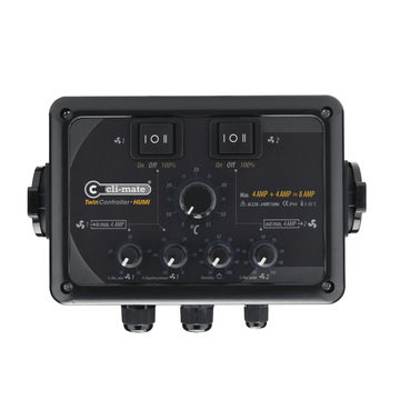 Cli-Mate Twin Controller HUMI ​​2x4 Amp