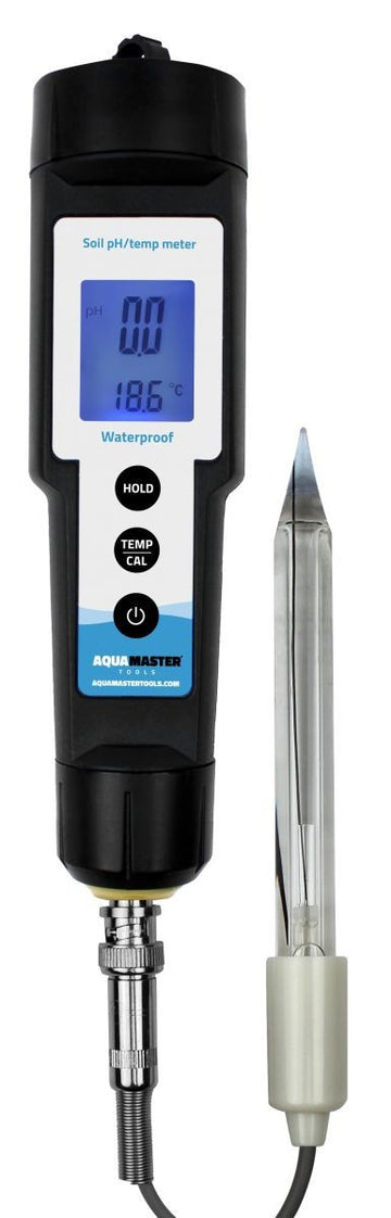 Aqua Master Tools S300 Pro pH Temperature Digital Soil Substrate Meter