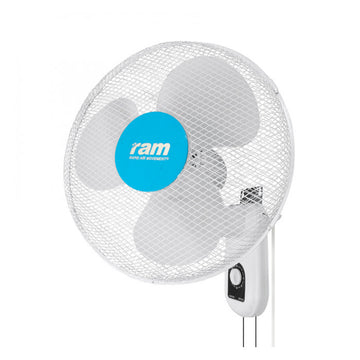 RAM Wall Fan Ø40cm 40 Watt 3 Speeds Swiveling