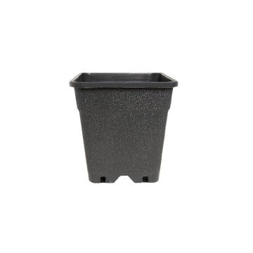 Fertraso Grow Pot Square 2 Liter 13x13 cm Schwarz