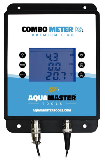 Aqua Master Tools P700 Pro 2 pH EC Temperature CF PPM Digital Combo Meter