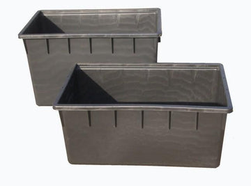 Rectangular water barrel 160 or 220 liters